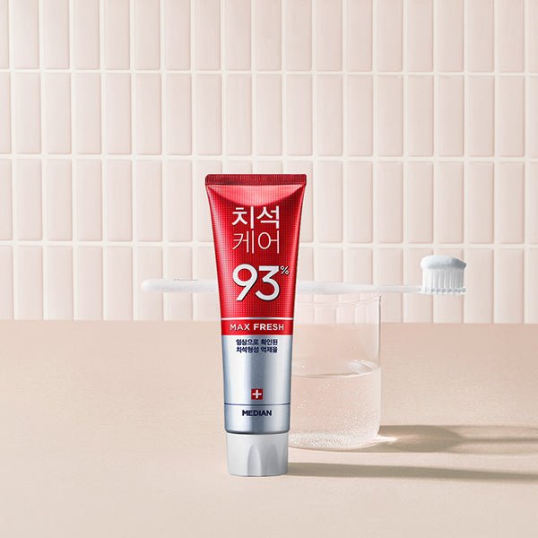 MEDIAN Tartar Toothpaste Fresh 120g*3 - Daebak