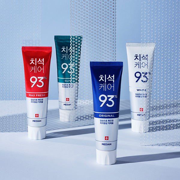 MEDIAN Tartar Toothpaste Fresh 120g*3 - Daebak