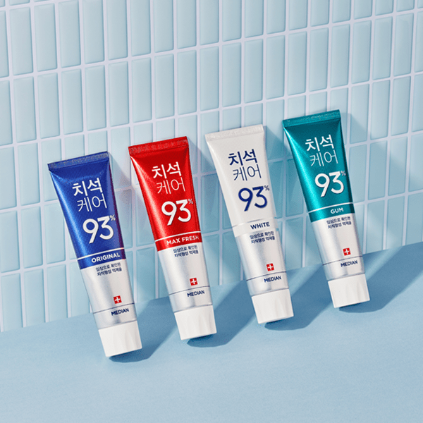 MEDIAN Tartar Toothpaste Original 120g*3 - Daebak