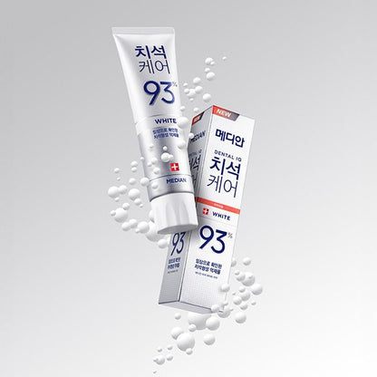 MEDIAN Tartar Toothpaste White 120g*3 - Daebak
