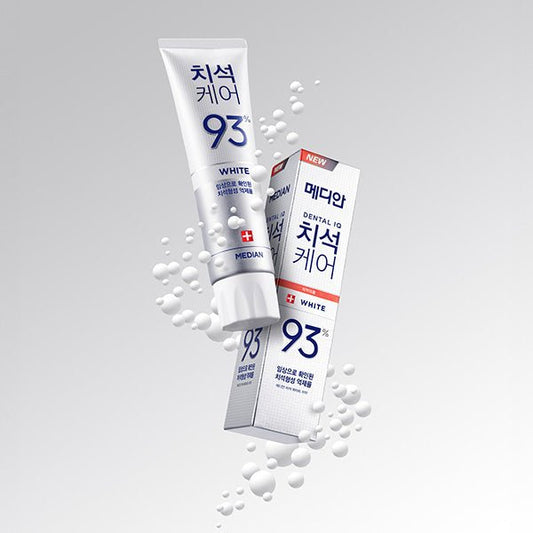 MEDIAN Tartar Toothpaste White 120g*3 - Daebak