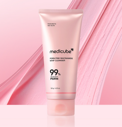 Пенка для умывания medicube PDRN Pink Niacinamide Whip 120g