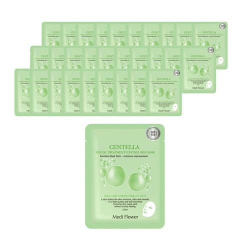 Mediflower Special Treatment Control Skin Sheet Mask Centella 23ml x 30ea - Daebak