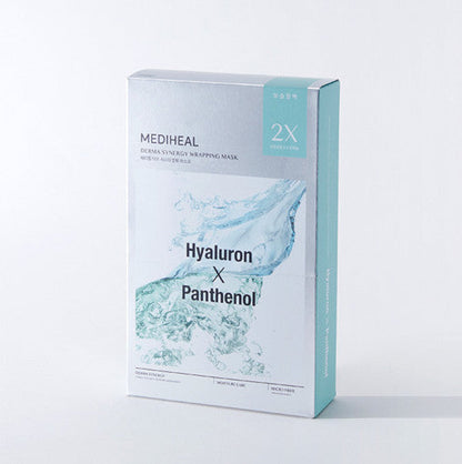 MEDIHEAL Derma Synergy Wrapping Mask Sheet 10P #Hyaluron X Panthenol