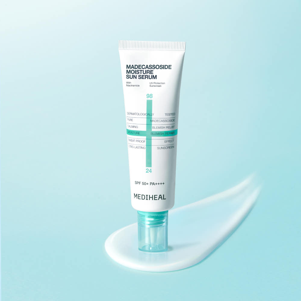سيروم MEDIHEAL Madecassoside المرطب للوقاية من الشمس SPF50+ PA++++ سعة 50ml
