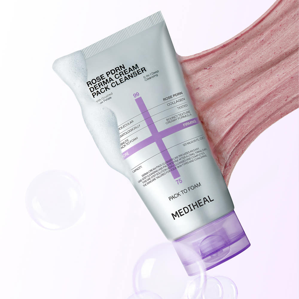 MEDIHEAL ローズ PDRN ダーマクリームパッククレンザー 50ml