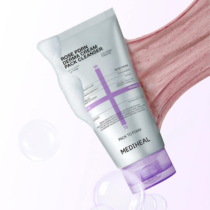 MEDIHEAL ローズ PDRN ダーマクリームパッククレンザー 50ml