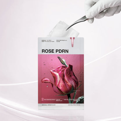 MEDIHEAL Rose PDRN Essential Mask Healthy Glow 24ml X 10ea