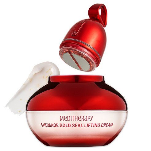 MEDITHERAPY Shumage Gold Seal Lifting Cream 50ml + EMS Device SET (*It can only be shipped via express service.) - Daebak