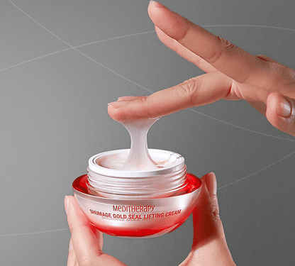 MEDITHERAPY Shumage Gold Seal Lifting Cream 50ml + EMS Device SET (*It can only be shipped via express service.) - Daebak