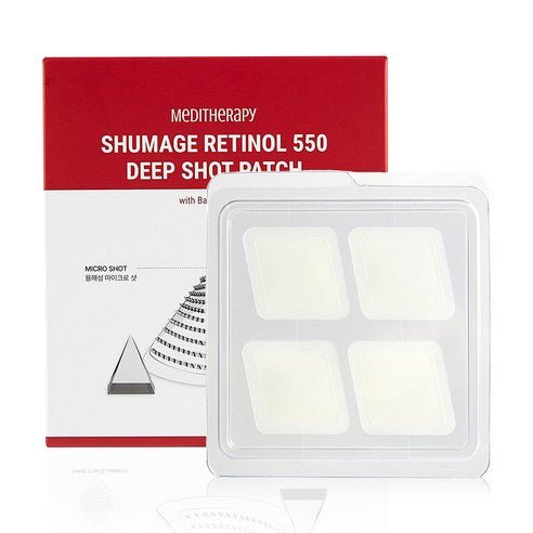 MEDITHERAPY Shumage Retinol 550 Deep Shot Patch 4patches (32mm X 38mm) - Daebak