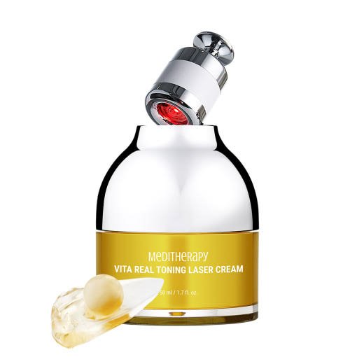 MEDITHERAPY Vita Real Toning Laser Cream 50ml + LED Device Set - Daebak