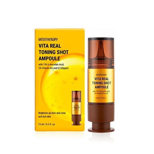 MEDITHERAPY Vita Real Toning Shot Ampoule 15ml - Daebak
