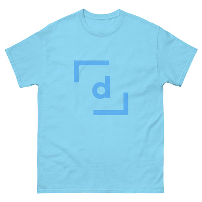 D’ Basic Tee (Men) - Blue Logo