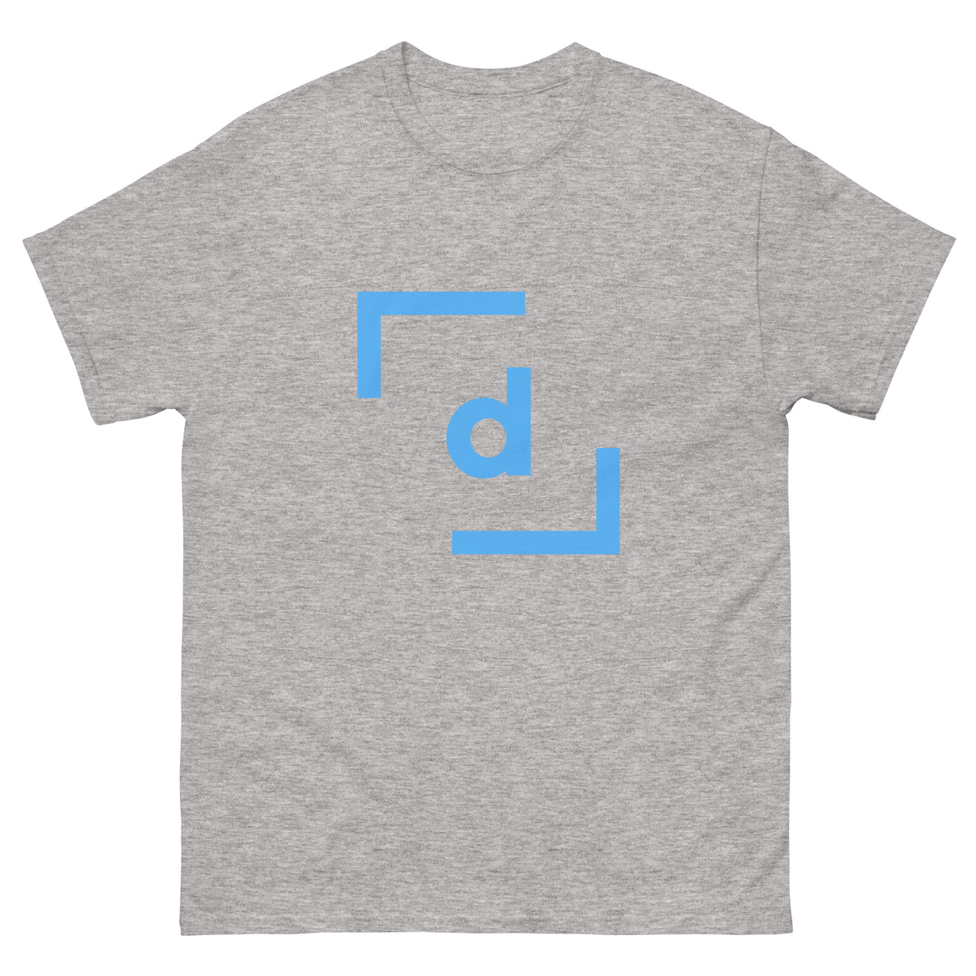 D’ Basic Tee (Men) - Blue Logo