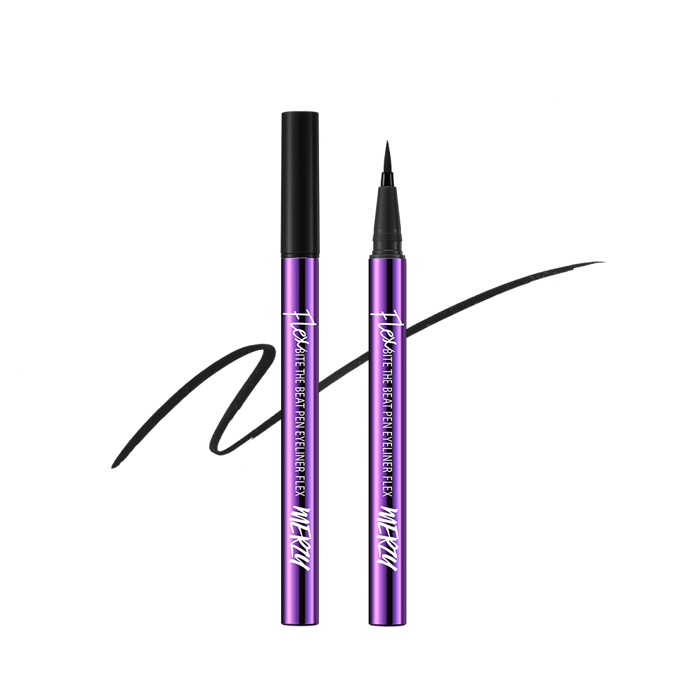 MERZY BITE THE BEAT PEN EYELINER FLEX 0.6g (3 Colors) - Daebak