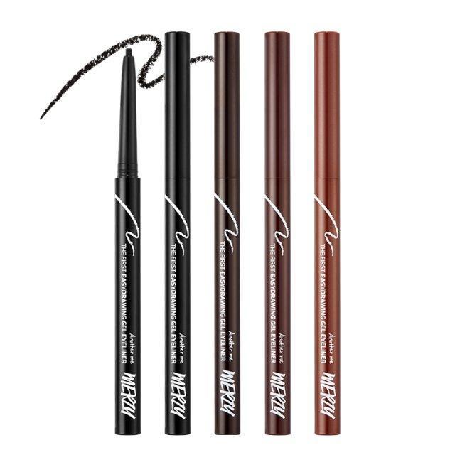 MERZY THE FIRST EASY DRAWING EYELINER 0.14g (4 Colors) - Daebak