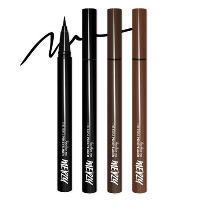 MERZY THE FIRST PEN EYELINER 0.5g (3 Colos) - Daebak
