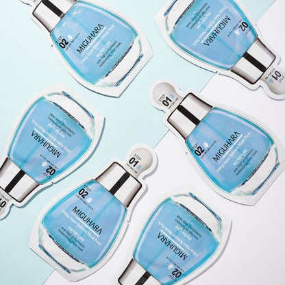 MIGUHARA 2 Step Aqua Balance Mask Pack (1.7ml + 25ml) x 1 sheet - Daebak