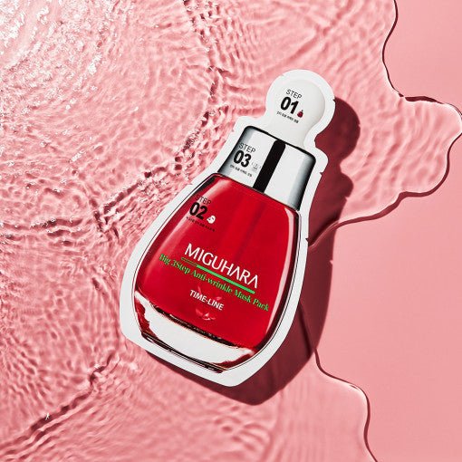 MIGUHARA Big 3 Step Anti-Wrinkle Mask Pack Origin 1.7ml + 25ml + 2ml - Daebak