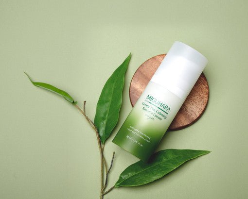 MIGUHARA Green Tea Calming Essence Cream Origin 80ml - Daebak