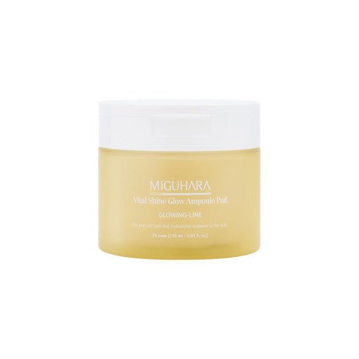 MIGUHARA Vital Shine Glow Ampoule Pad 70 pads 150ml - Daebak