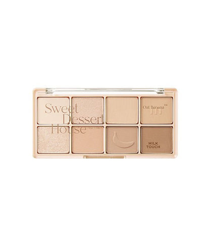 milktouch Be My Sweet Dessert House Palette 14g #04 Oat Banana - Daebak