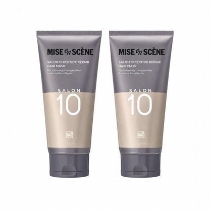 [mise en scene] Salon 10 Peptide Repair Hair Mask 300ml+300ml - Daebak