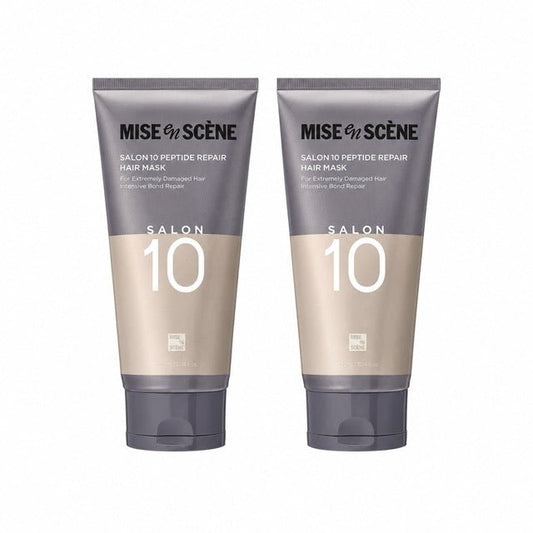 [mise en scene] Salon 10 Peptide Repair Hair Mask 300ml+300ml - Daebak