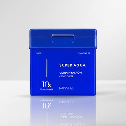 MISSHA Super Aqua Ultra Hyalron Clear Pads 170ml/70pads