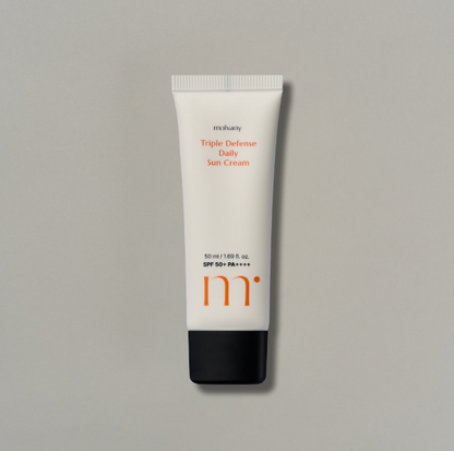 Crema solar diaria de triple defensa de molvany SPF50+ PA++++ 50ml