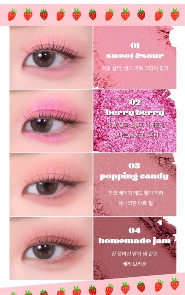 mude Feel Lively Eyeshadow Palette #01 HBD - Daebak