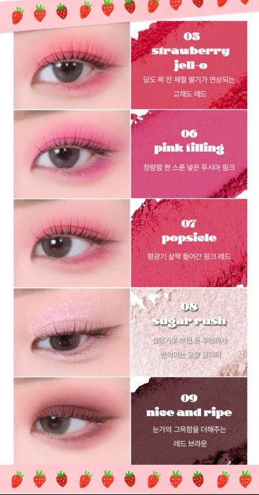 mude Feel Lively Eyeshadow Palette #01 HBD - Daebak