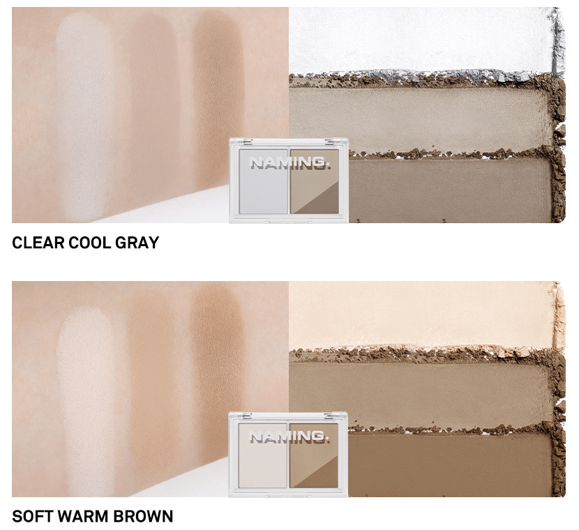 NAMING Fluffy Volume & Shading Duo 9.8g (2color) - Daebak