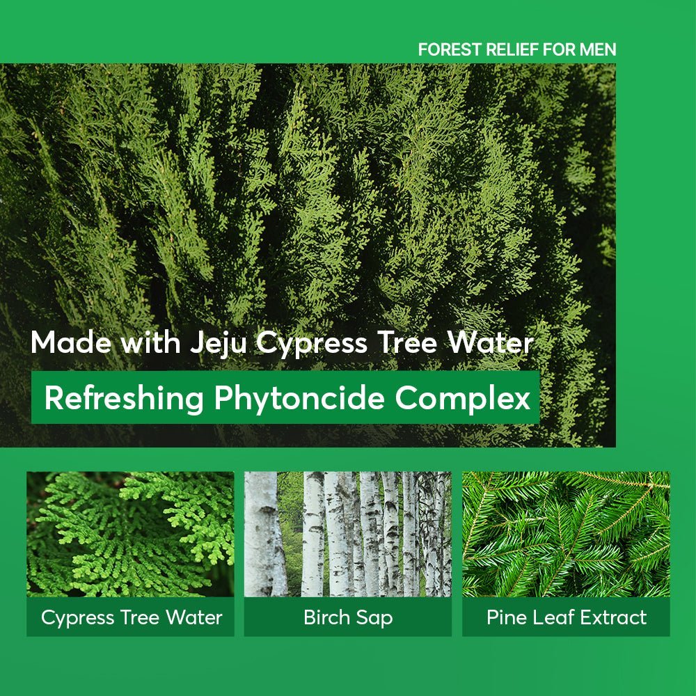 Nature Repubilc Forest Relief For Men Skin Care Set - Daebak