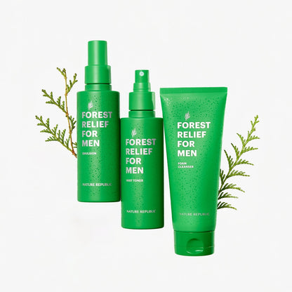 Nature Repubilc Forest Relief For Men Skin Care Set - Daebak