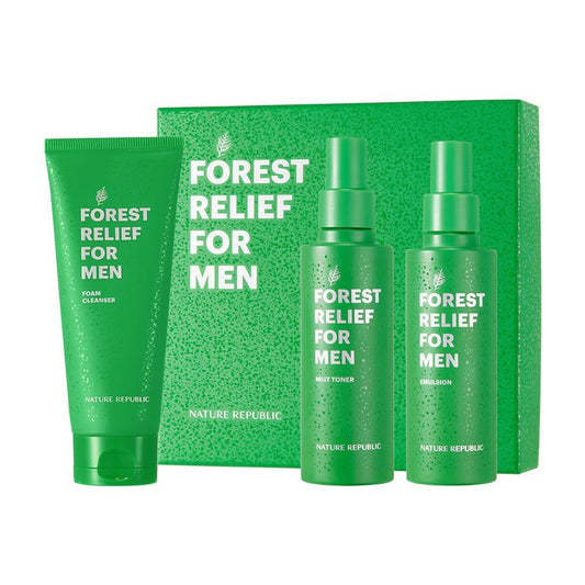 Nature Repubilc Forest Relief For Men Skin Care Set - Daebak