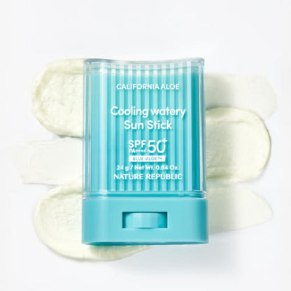 [NATURE REPUBLIC] California Aloe Cooling Watery Sun Stick بمعامل حماية SPF50+ PA++++ بوزن 24g