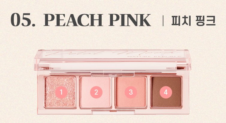 [NATURE REPUBLIC] Daily Basic Palette 2.4~2.7g (6colors) - Daebak
