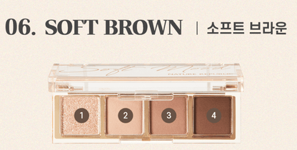 [NATURE REPUBLIC] Daily Basic Palette 2.4~2.7g (6colors) - Daebak