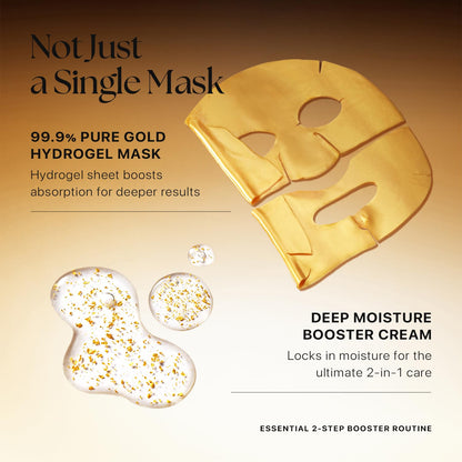 Nature Republic Ginseng Gold Silk Hydrogel Mask 4ea - Daebak