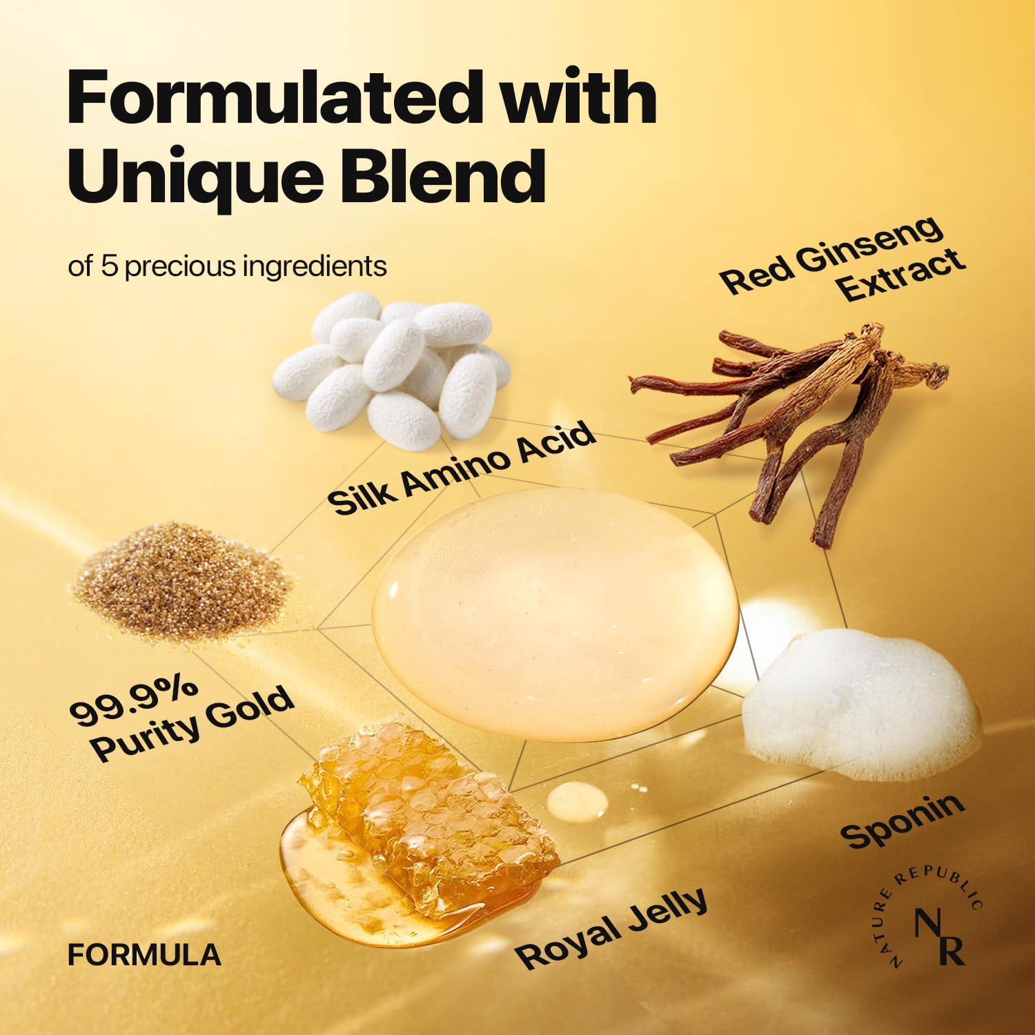 Nature Republic Ginseng Gold Silk Toner - Daebak