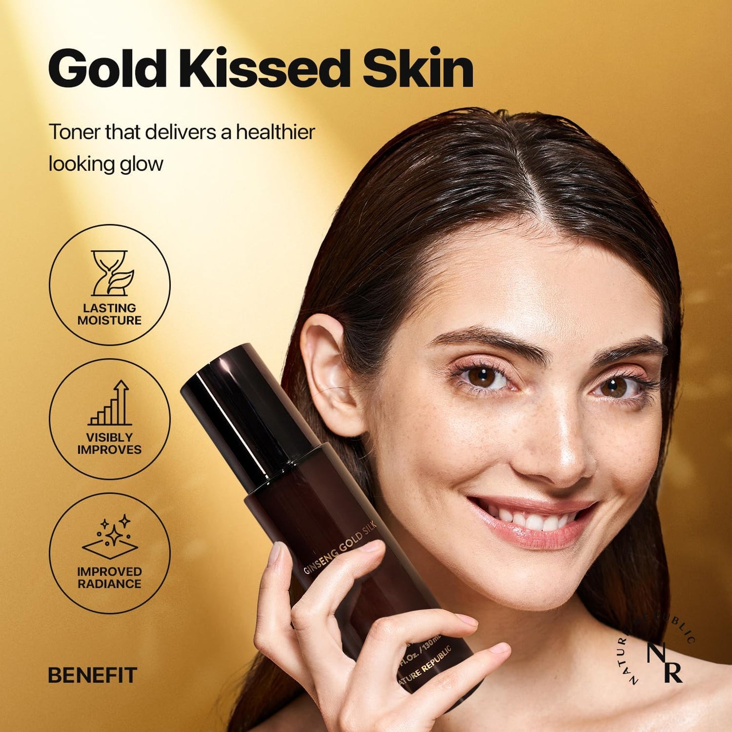 Nature Republic Ginseng Gold Silk Toner - Daebak
