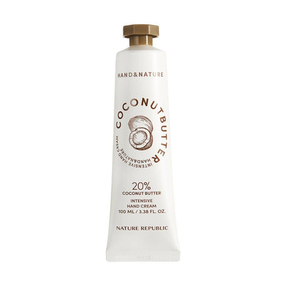 Nature Republic Hand & Nature Coconut Butter Intensive Hand Cream - Daebak