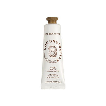 Nature Republic Hand & Nature Coconut Butter Intensive Hand Cream - Daebak