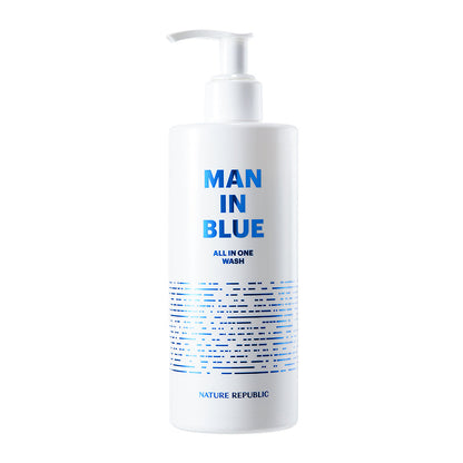 [NATURE REPUBLIC] Man In Blue All In One Wash 350ml