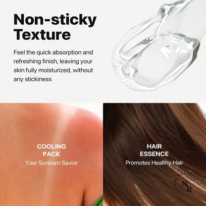 Nature Republic Mild & Moisture Aloe Vera Watery Gel (Tube) - Daebak