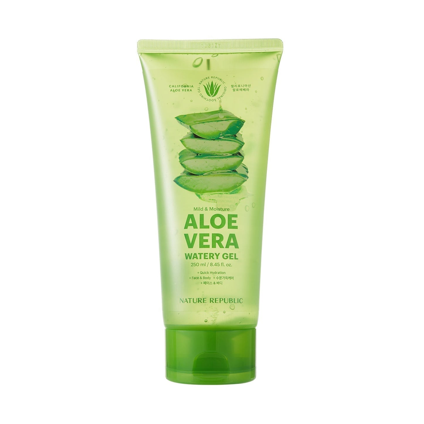 Nature Republic Mild & Moisture Aloe Vera Watery Gel (Tube) - Daebak