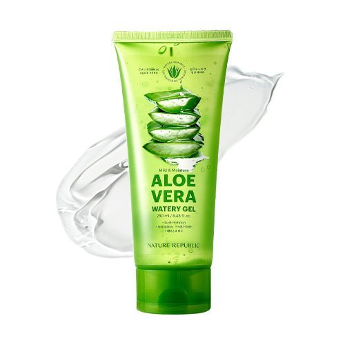 Nature Republic Mild & Moisture Aloe Vera Watery Gel (Tube) - Daebak
