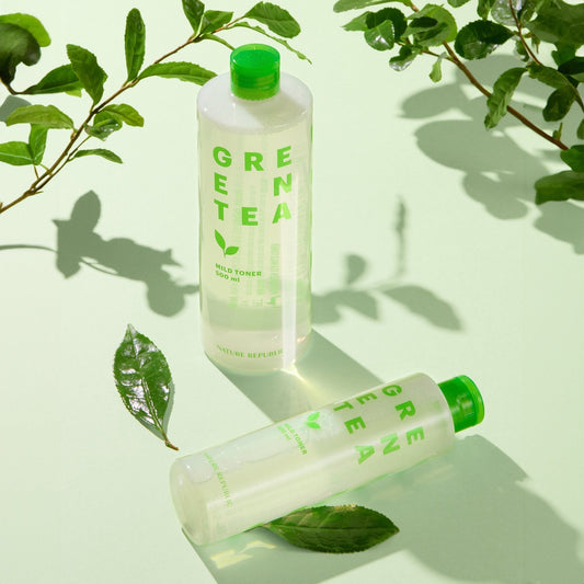 Nature Republic Pure Green Tea Big Toner Special Set - Daebak